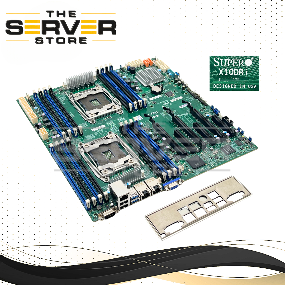 Supermicro Dual FCLGA-2011-3 Socket (R3) DDR4 E-ATX Motherboard X10DRi ...