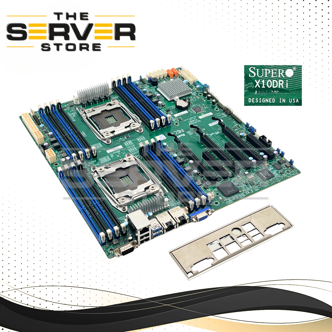 Supermicro Dual FCLGA-2011-3 Socket (R3) DDR4 E-ATX Motherboard X10DRi ...