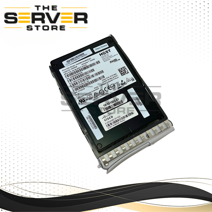 HGST Cisco SN200 6.4TB U.2 NVMe PCIe 2.5 SSD (UCSC-NVMEHW-H6400)