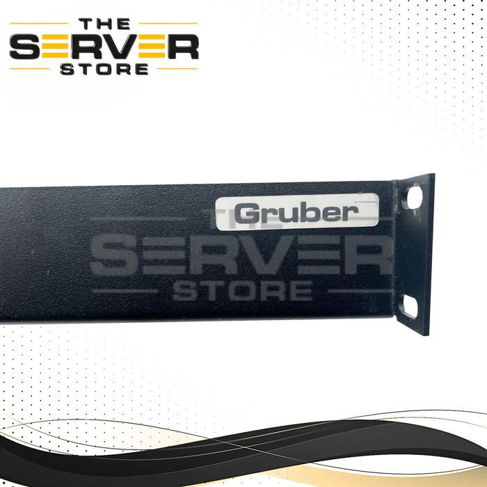 Gruber Rack Mount Adjustable Rails Black (19"x 23"x 30") 34-102100