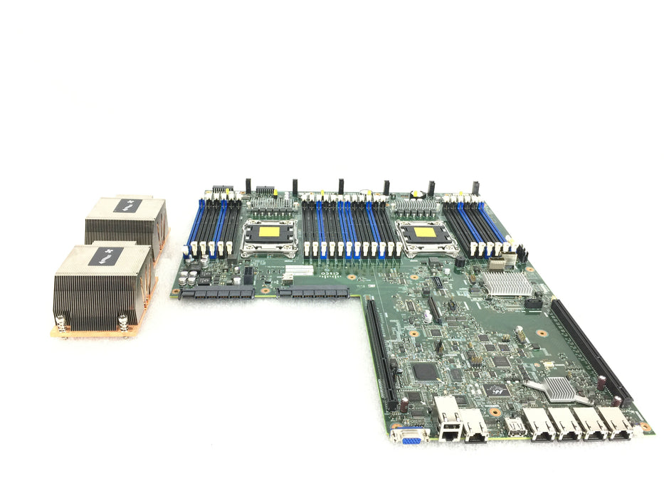 Cisco UCS C240 M3 Server System Board with 2x HeatSink (74-10443-03)