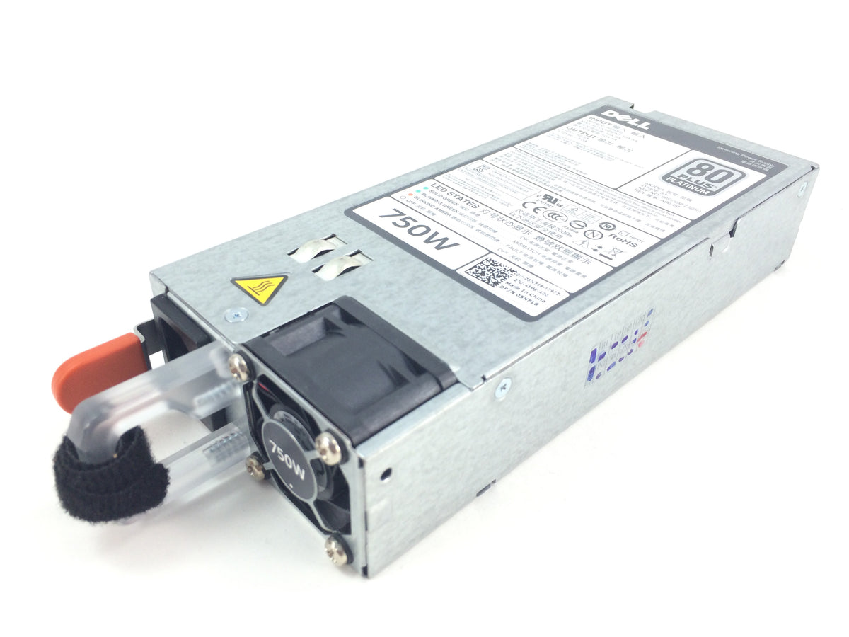 Dell PowerEdge 750W PLATINUM Power Supply for R620 R720 R720xd R520 T6 ...