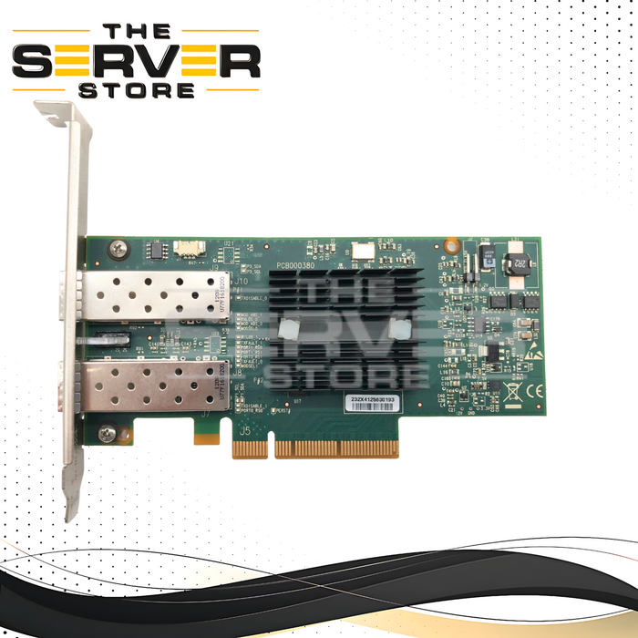 IBM Mellanox ConnectX-2 Dual-Port 10GbE SFP+ PCIe 2.0 x8 Server Network Adapter with High Profile Bracket. P/N: PCB000380, 81Y9993.