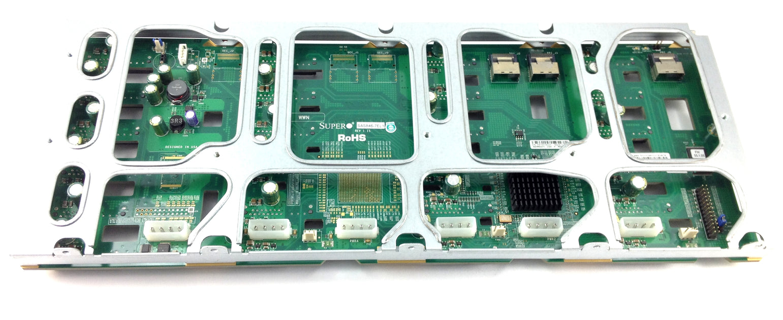 Supermicro Server 4U 24 Bay SAS Backplane NO METAL CADDY (SAS846-7EL1 ...