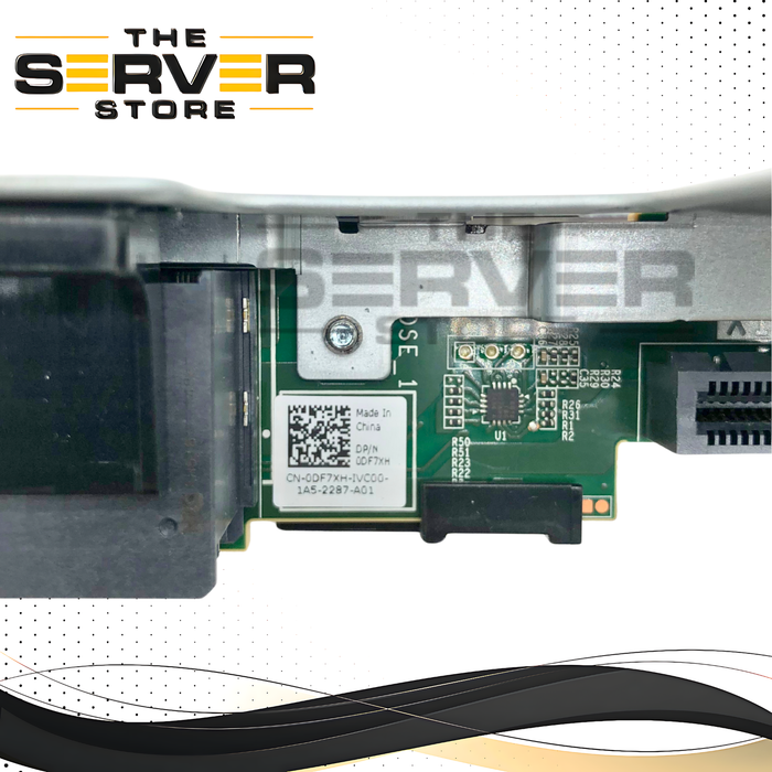 Dell EMC PowerEdge R750 / R7525 Server 2x PCIe x16 Full-Height Riser 2 Card (4 in 1) with Metal Bracket. P/N: DF7XH, 0DF7XH.
