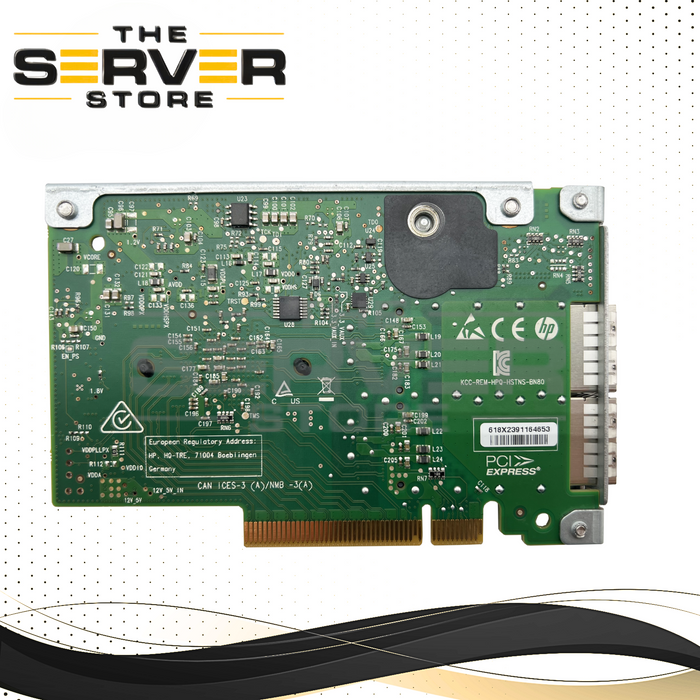 HPE InfiniBand FDR/Ethernet 10Gb/40Gb 2-PORT 544+FLR-QSFP Adapter 764737-001