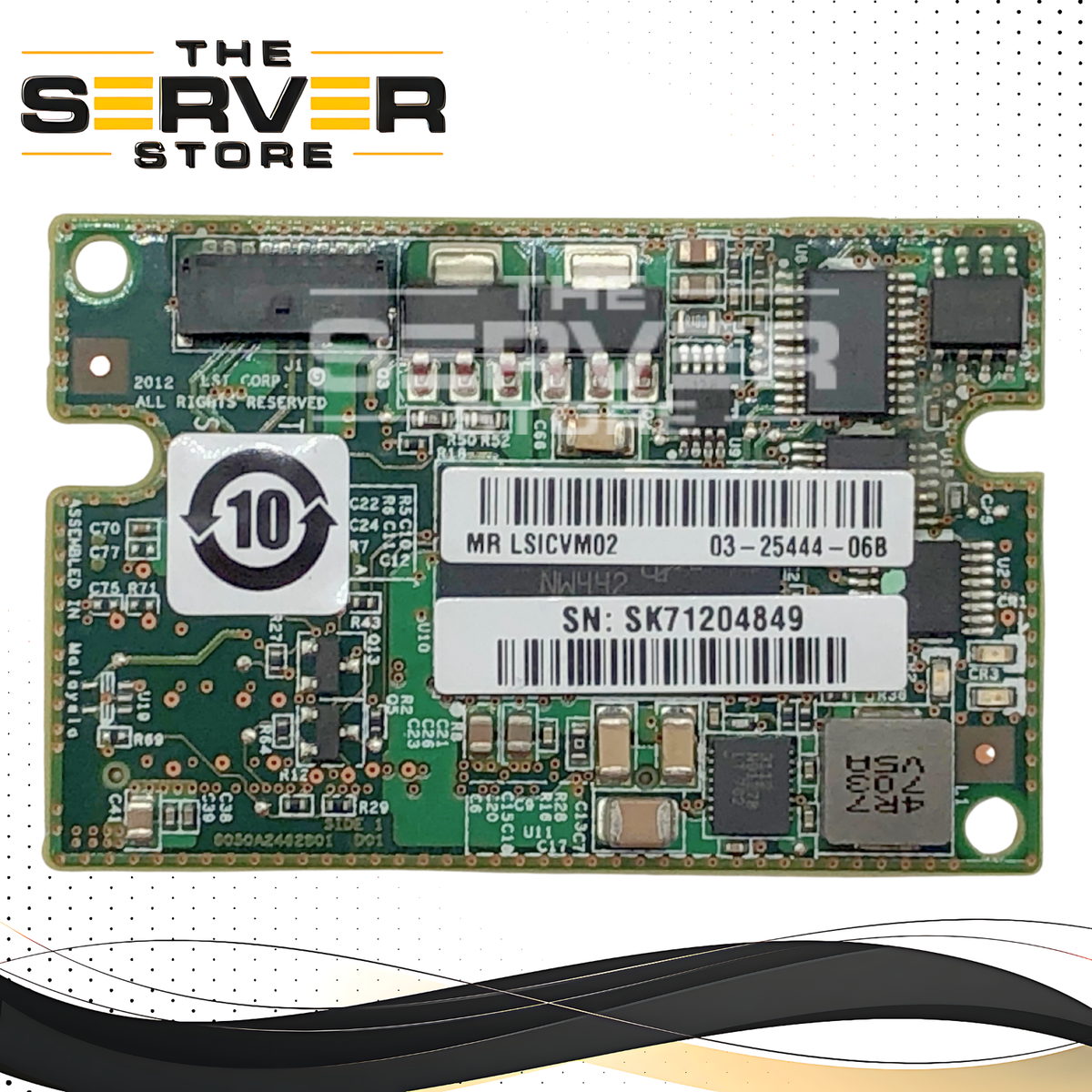 SuperMicro LSICVM02 8GB CacheVault SuperCap Power Protect 03-25444-06B ...